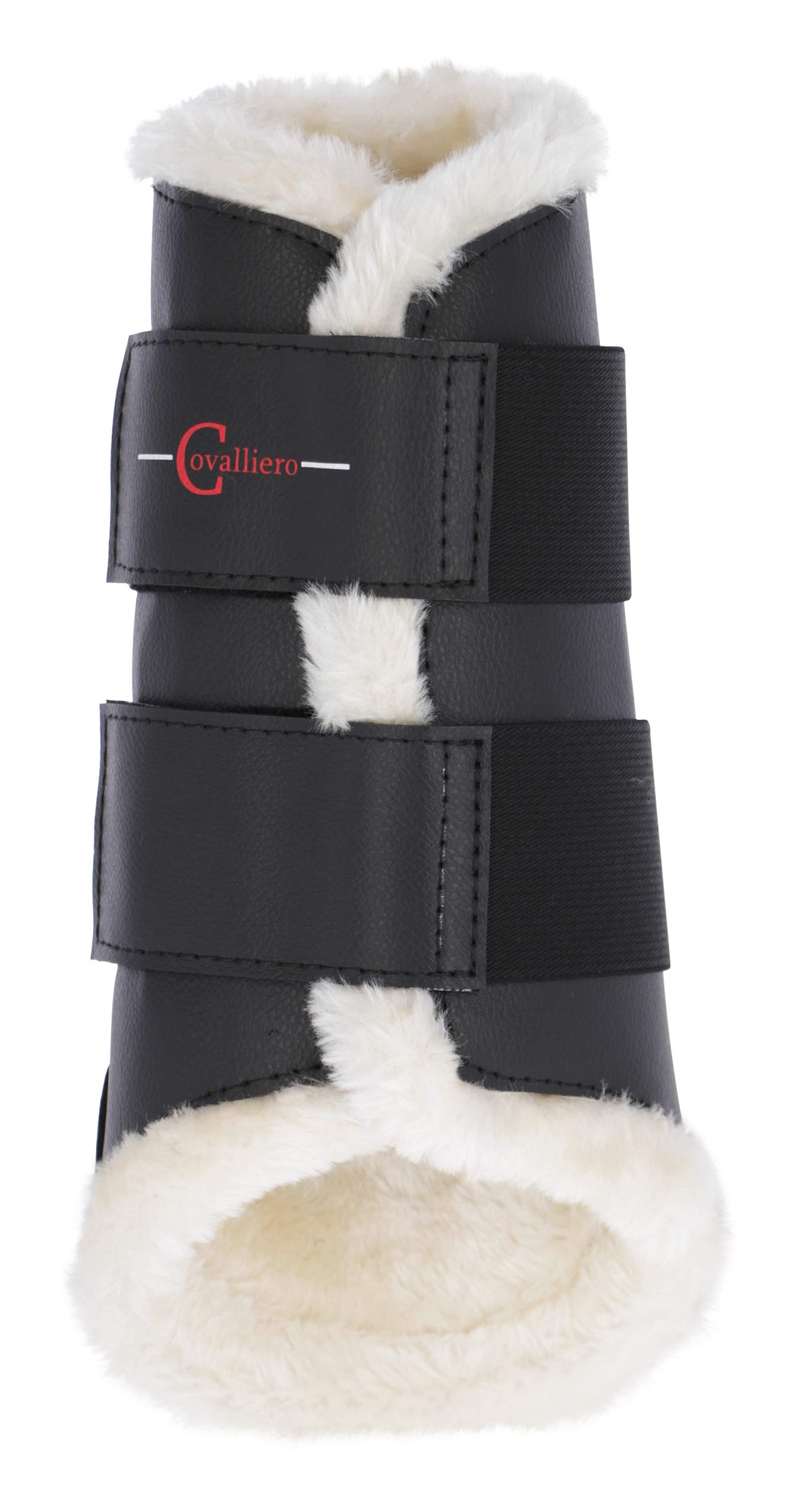 Covalliero Kerbl 3210546 Dressage Gaiters Fleece Rear Black M