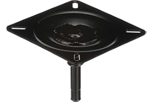 Attwood 1002 Lock'N-Pin 3/4" Pin Seat Mount - Zinc Plated Steel, 3° Tilt, 2-3/4" Steel Pin with Spring