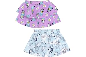 Bluey Floral 2 Pack Skorts Infant to Big Kid
