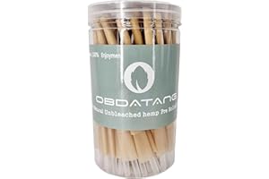 100 Pcs Pack Pre-rolled Natural Brown Cones 98mm Size