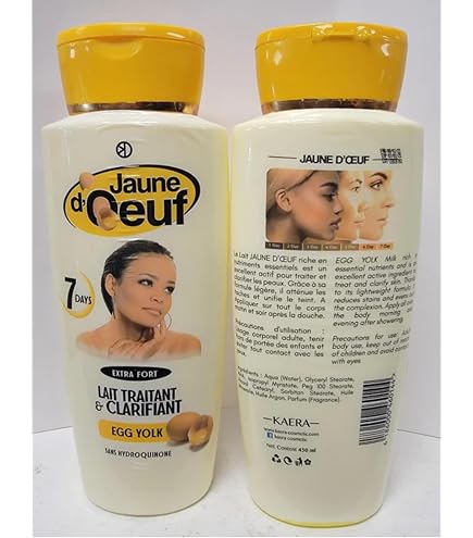 Crème Corporelle Clarifiante KAERA à La Jaune D'oeuf - 300g, Hydratante Et Nourrissante - Fabriquée En France