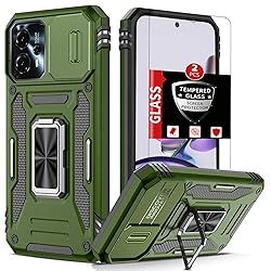 FRLMOOES for Motorola Moto G13 Case with 2 Screen
