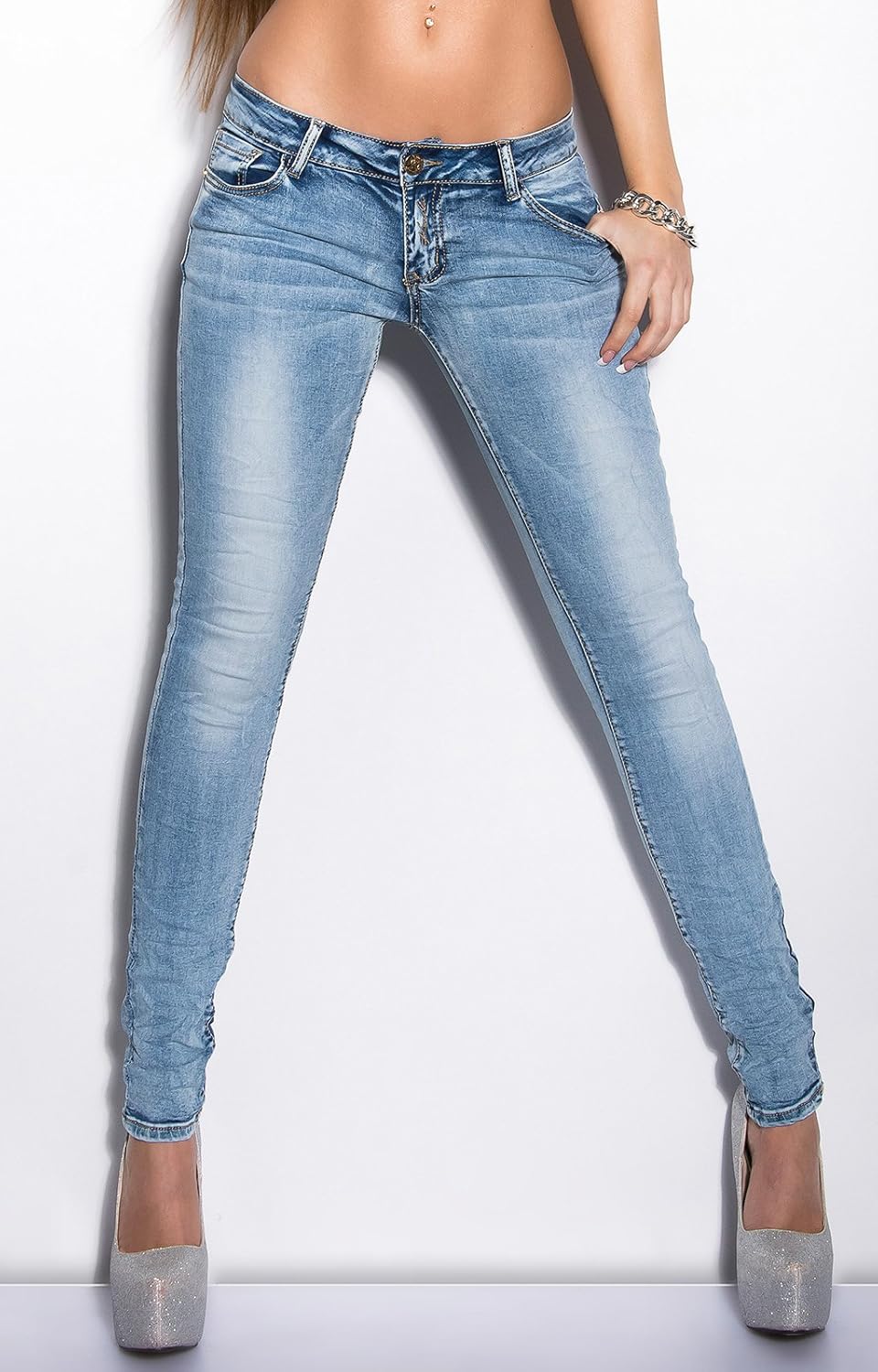 jeans with sparkles on back pockets