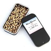 120Pcs Premium Lighter Flints | Universal Refills for Zippo, Clipper &amp; Most Lighters | High-Ignition, Long-Lasting Flint Replacement Kit, Gold
