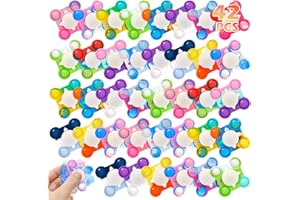 ASPULU 42 PCS Pop Fidget Spinners - Colorful Party Favors for Kids - Sensory Toys for Stress Relief and Anxiety - Classroom Prizes,Goodie Bag Stuffers,Birthday Gifts
