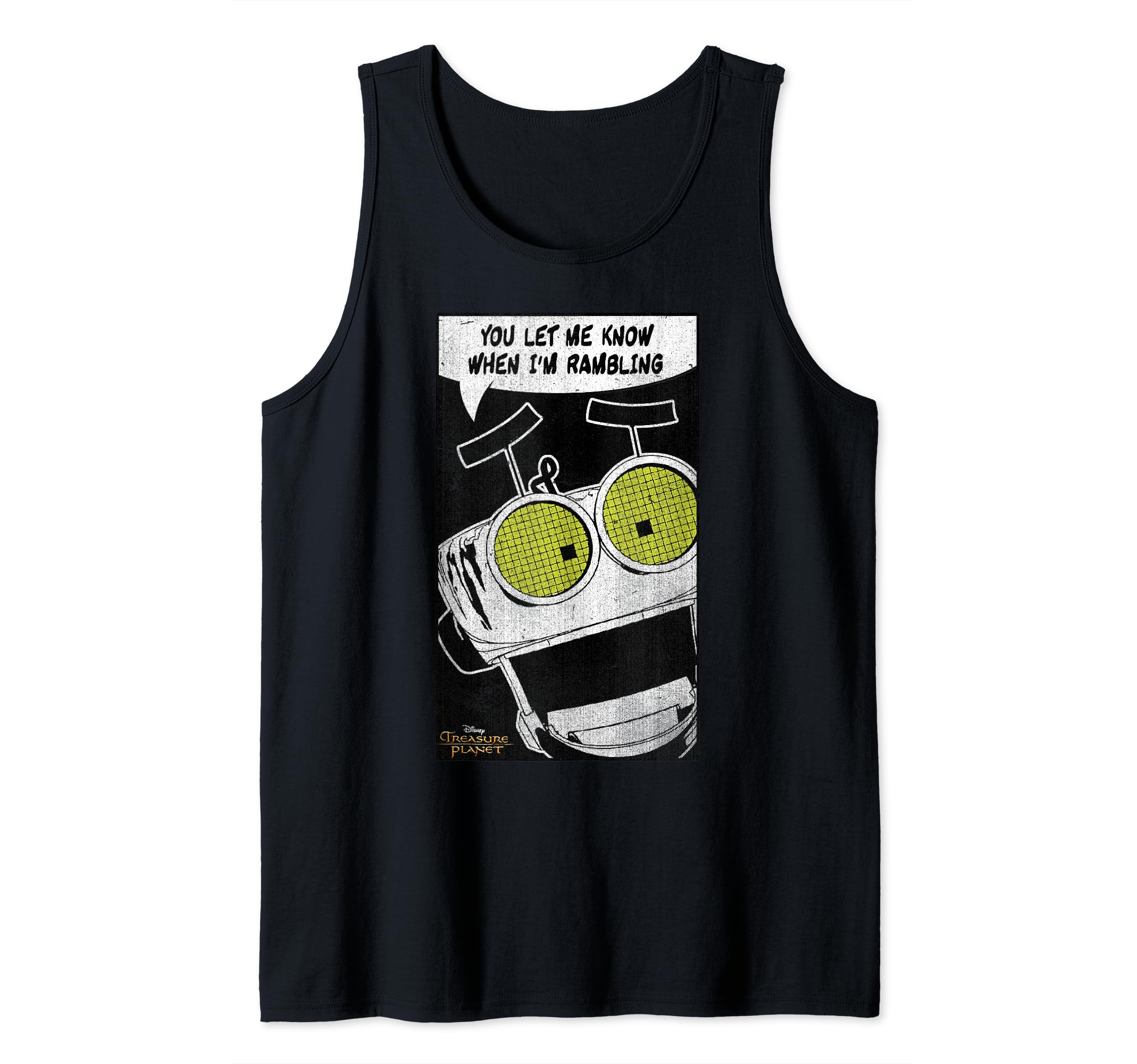 Disney Treasure Island Rambling Robot Portrait Tank Top