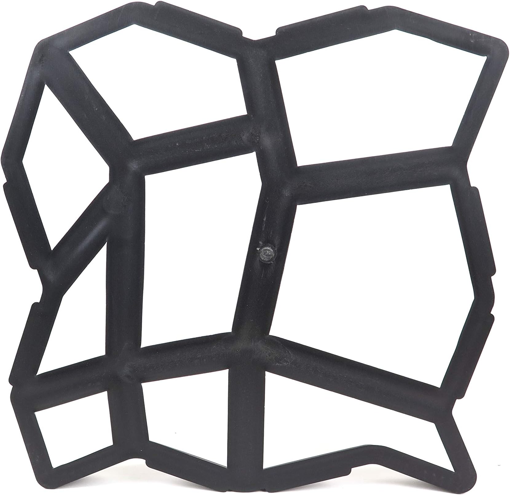 HD2014 Professional Path Maker with arms - Mould,Floor Path Maker Mould Concrete Mold Reusable DIY Paving Durable for Garden Lawn - 60cmX60cmX6cm