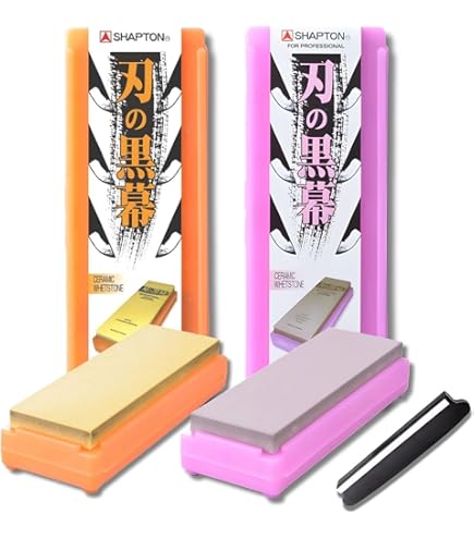 Juego de piedras Shapton Kuromaku #320, #1000 y #5000 al mejor precio