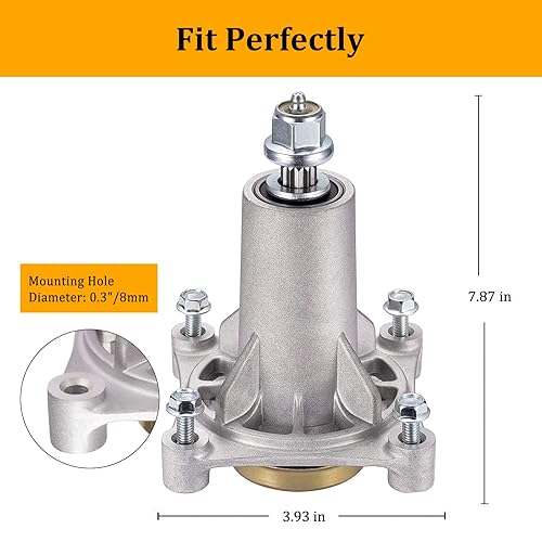 UP2WIN 187292 Spindle Assembly Compatible with Craftsman/Hus/A