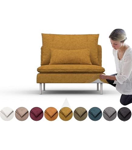 Amazon.com: Custom Made Soderhamn Couch Velvet Replacement Covers