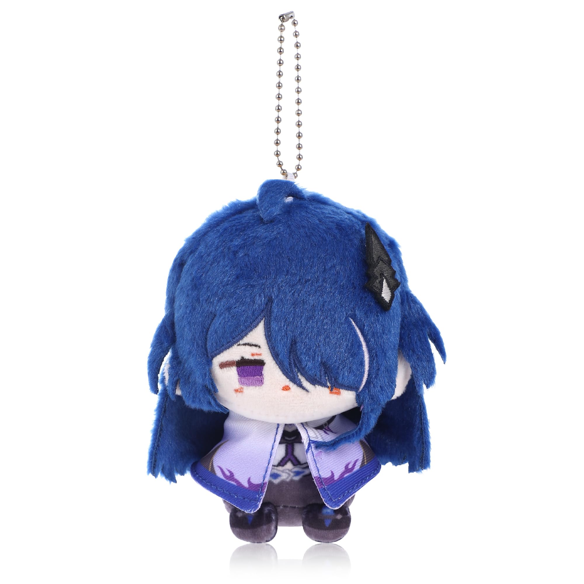 UTIEHD Anime Game HSR Character Bag Charm, Cute 4-Inch Collectible Keychain Pendant, Compact Size for Backpacks and Keys for Fans (Acheron)