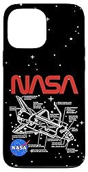 iPhone 13 Pro Max NASA Space Shuttle Schematic Logo