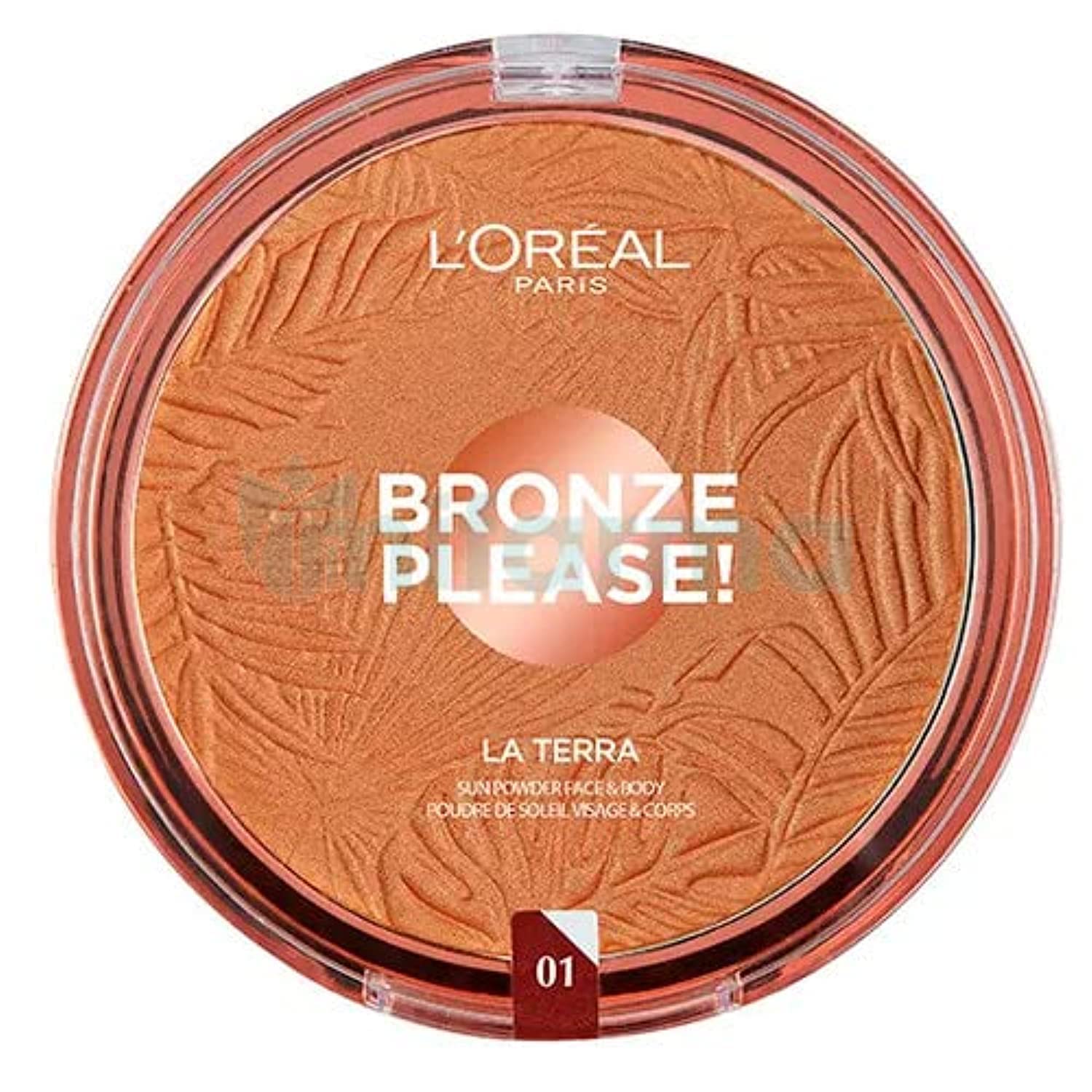 L'Oreal Glam Bronze Bronzer Powder 18 grams 01 Light La Terra Portofino Leggero