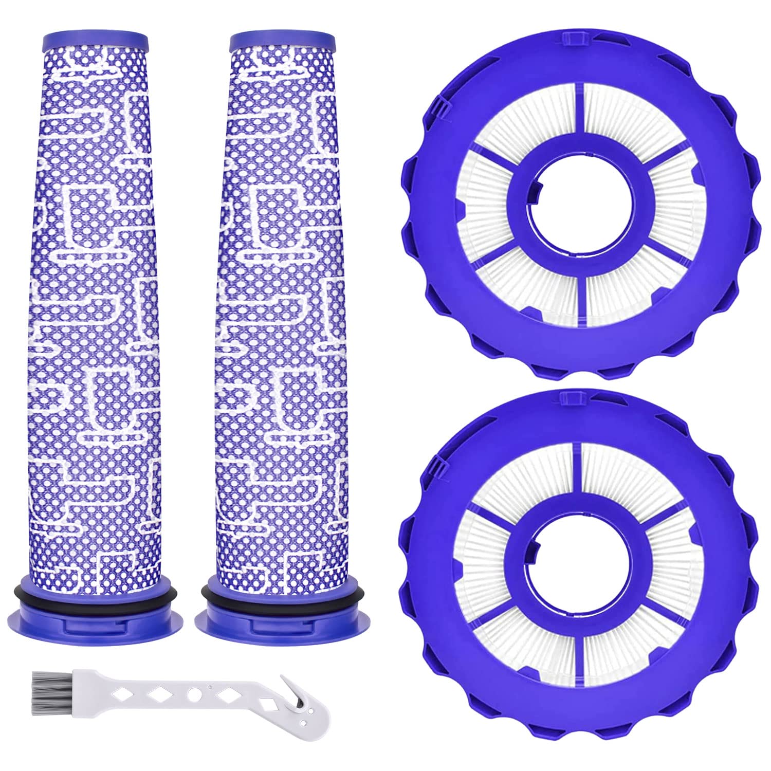 Leadaybetter DC40 Filter for Dyson HEPA Post-Motor & Pre-Motor DC40 filter Replacement for Dyson DC40 Kits Animal, Multi Floor, Origin, Total Clean Vacuums, Compare Part 923587-02 & 922676-01