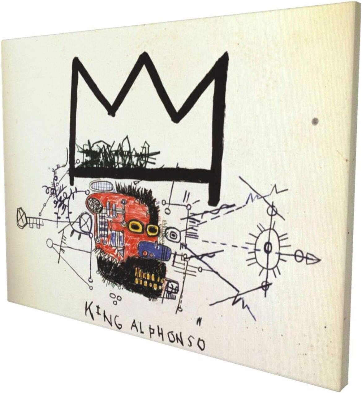 King Alphonso (1983) JeanMichel Basquiat