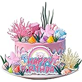24 PCS Axolotl Birthday Party Supplies Axolotl Cake Toppers Birthday Party Favors