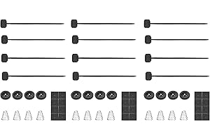 Fan Mounting Kit, 3 Sets Electric Radiator Fan Mounting Kit Compatible for Electric Cooling Fan and Transmission Cooler 7" 9"