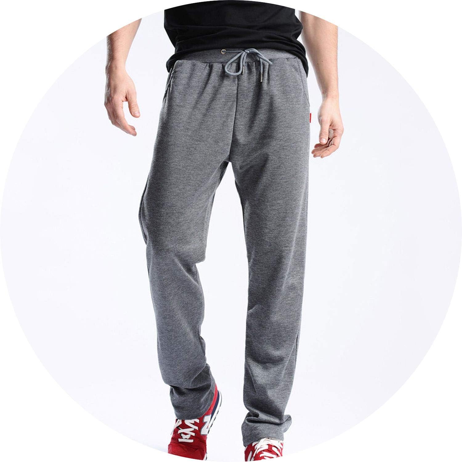 The small cat Sweat Pants Men Joggers Pants Elastic Waist Loose Sweat Pants for Men Plus Size 4XL Casual Trousers