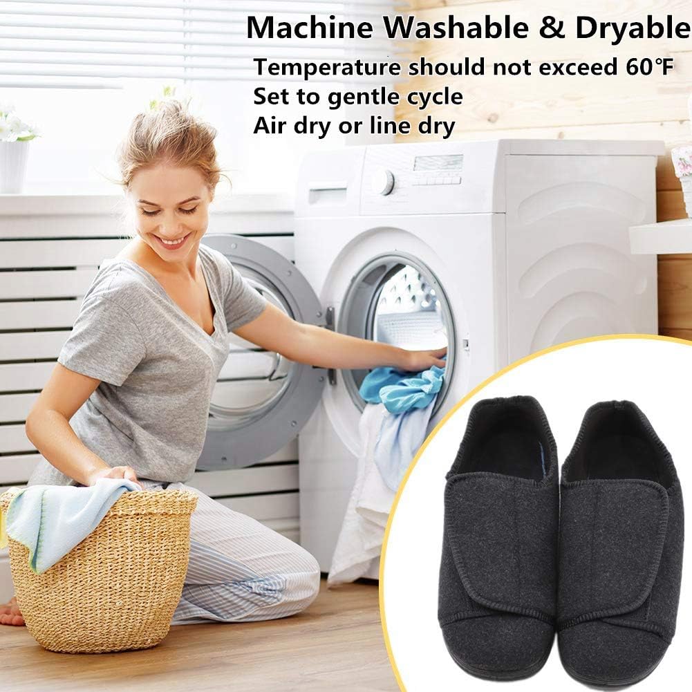 mens slippers for extra wide feet