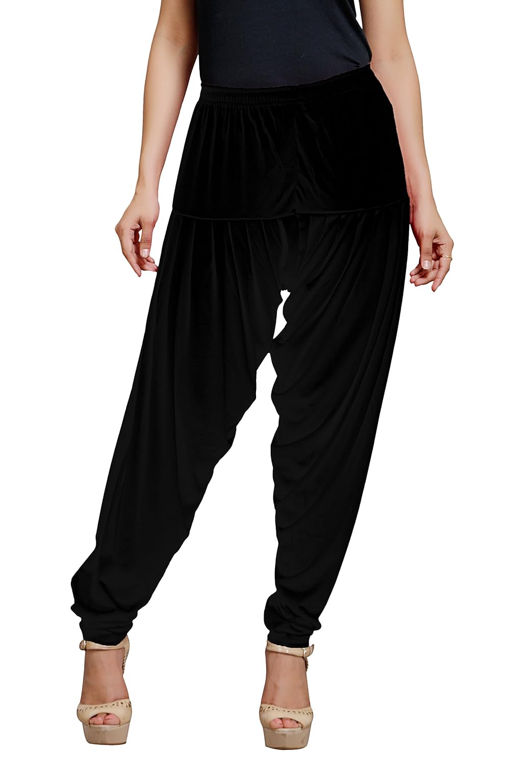 goodtry women's patiyala free size-blk