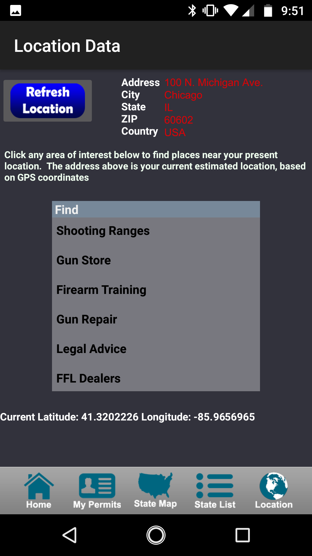 CCW Concealed Carry 50 State for Android