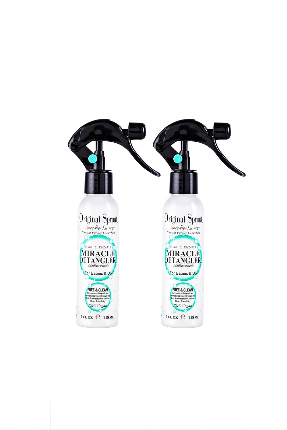 Original Sprout Miracle Detangler. All Natural Hair Moisturizer and LeaveIn