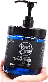 Redone Face Fresh Shaving Gel 1000 ml Transparent No Foam Men view 2