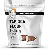 It's Just - Tapioca Flour (Starch), Natural Thickener, Non-GMO, Gluten Substitute, 4lbs