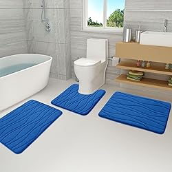 Buganda Memory Foam Bathroom Rug Mat 59x20, Extra