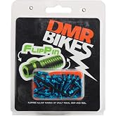 DMR Pedal Flip Pins | DMR Flip Pins for Vault Pedals - 44-Piece Blue Set with Customizable Grip