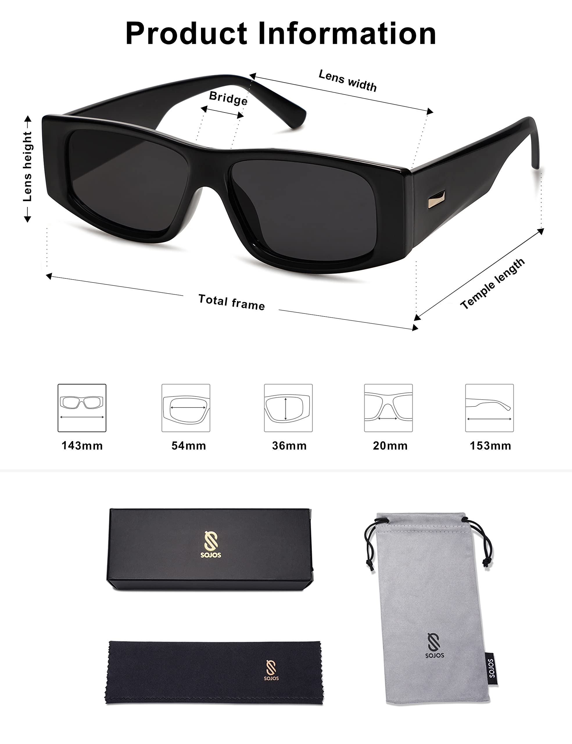 Rectangle Polarized Fashion Rave Sunglasses SJ2228 Silver Ray-Ban Emy RB3741 sunglasses for men or women in Silver main image 2