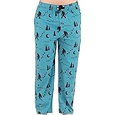 Lazy One Bear & Bigfoot Pajama Pants For Men, Men's Separate Bottoms, Lounge Pants, Funny, Humorous