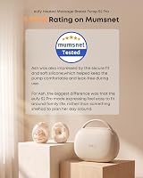 eufy Breast Pump S2 Pro Wearable Electric with Heated Massage view 5