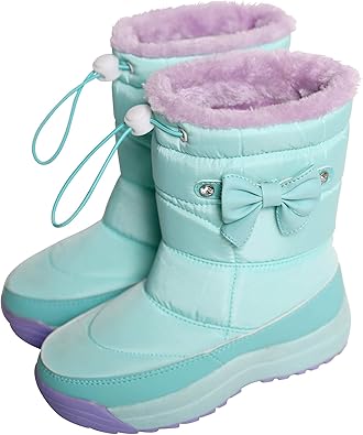 Amazon アリサナ スノーブーツ キッズ 長靴 女の子 防寒 スパイク