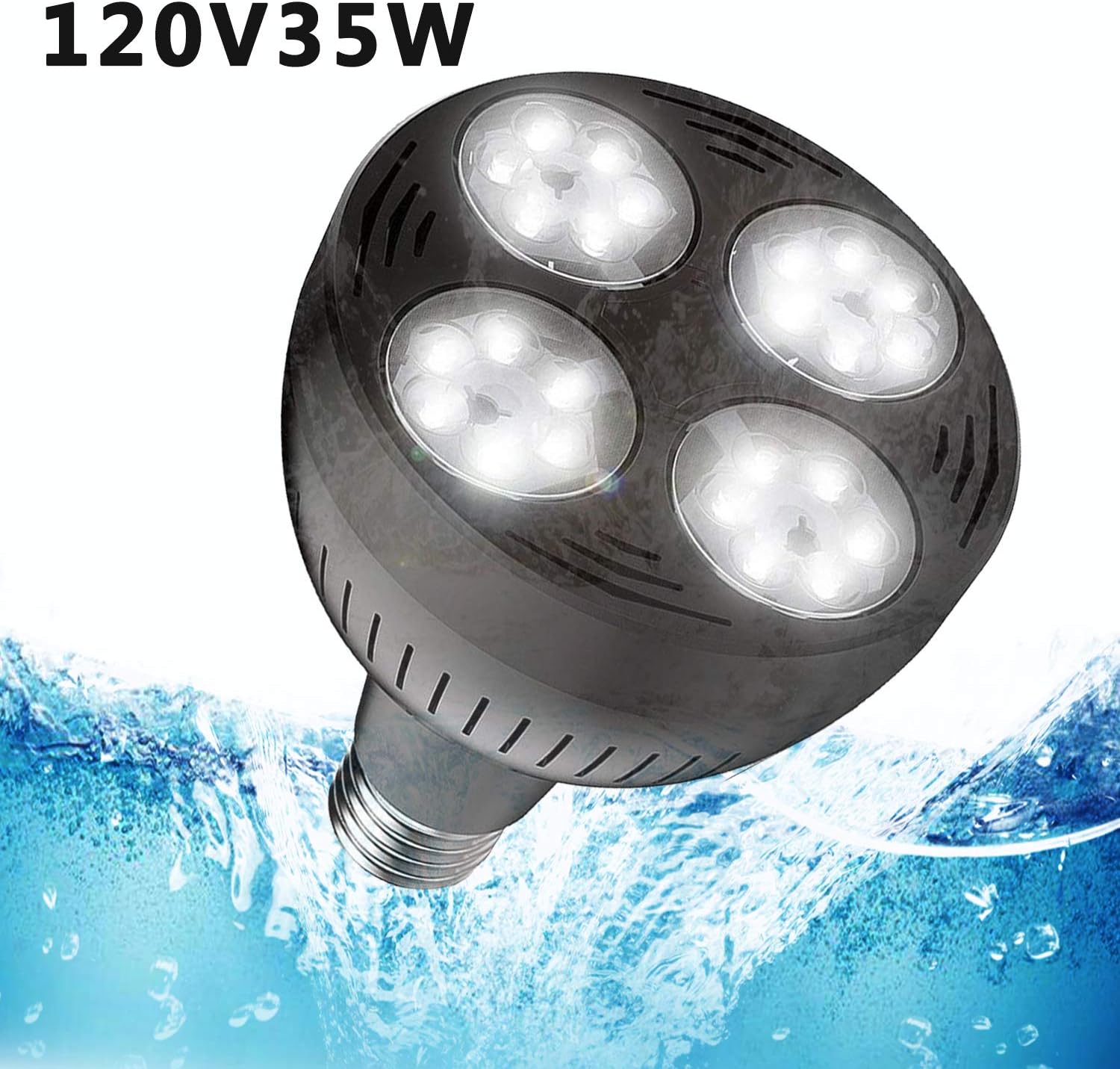 Ecowlboy Pool Lights LED, 300500w Traditional Bulb Replacement 120V 35watt 6000k