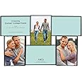 MCS Front-Loading Collage Picture Frame With 6 Openings, 4 x 6, Black (Rectangular)