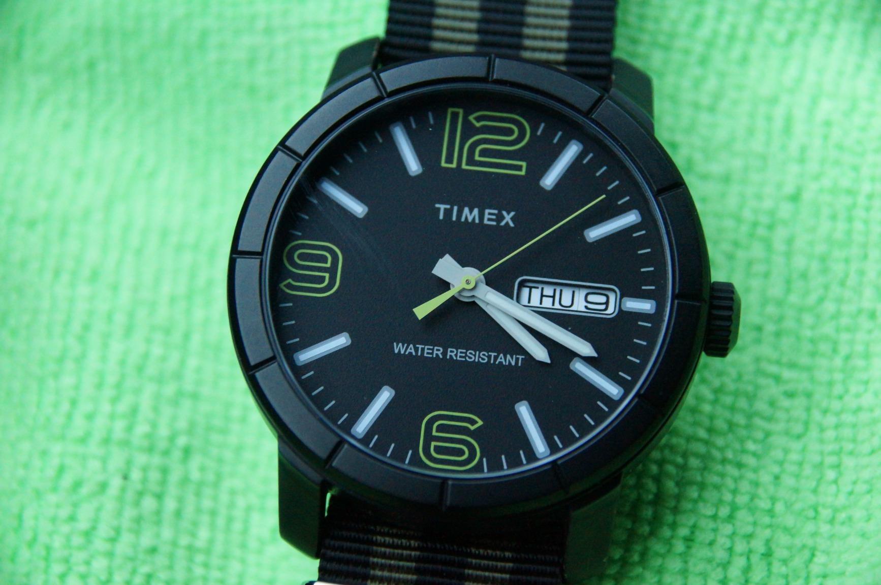 10/mo Finance Timex Men's Mod 44 Leather Strap Watch Buy Now, Pay