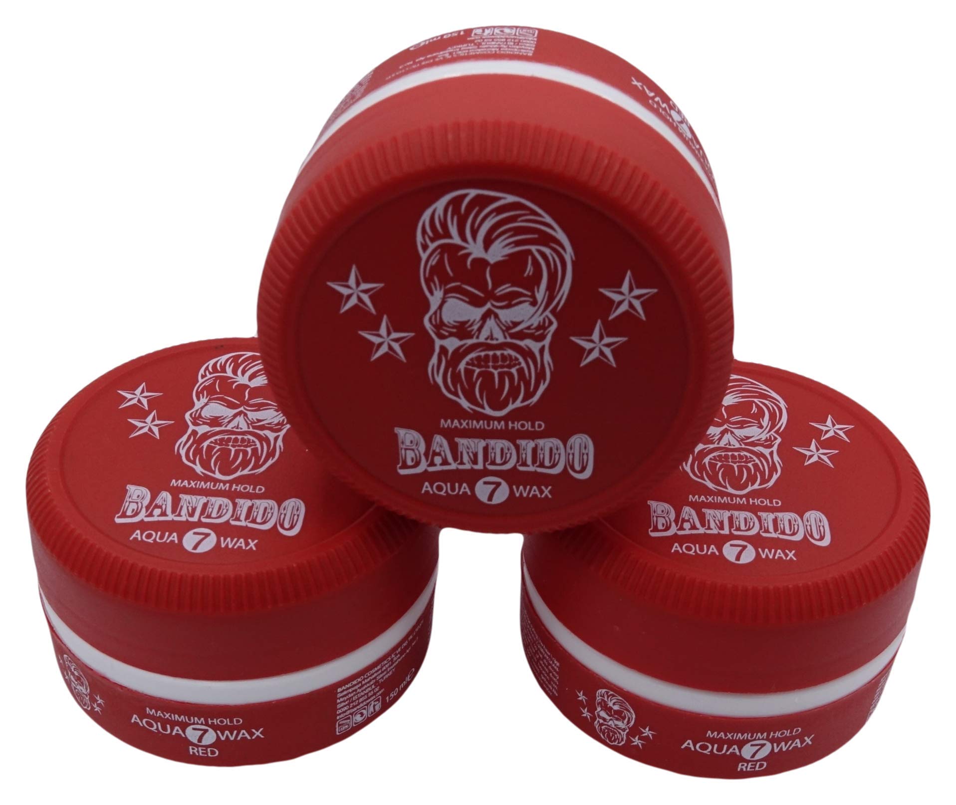 Andido Aqua Hair Gel - No. 7 Hair Styling Wax for Men, 150 ml (3 x 150 ml)