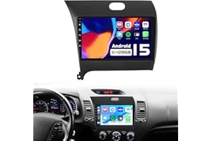 [8Core 6+128G] Radio for Kia Forte Cerato K3 2013-2018, 9 inch 1280 * 720 Touchscreen Android 15 Car Stereo with Wireless Car