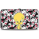 Buckle-Down Women's Hinge Wallet-Looney Tunes, 7" x 4"
