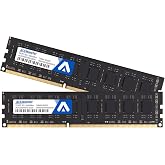 Acclamator DDR3 RAM 16GB (2x8GB) 1600MHz (PC3-12800) CL11 1.5V UDIMM | Non-ECC Unbuffered 240-pin PC Computer Desktop Memory Module Upgrade