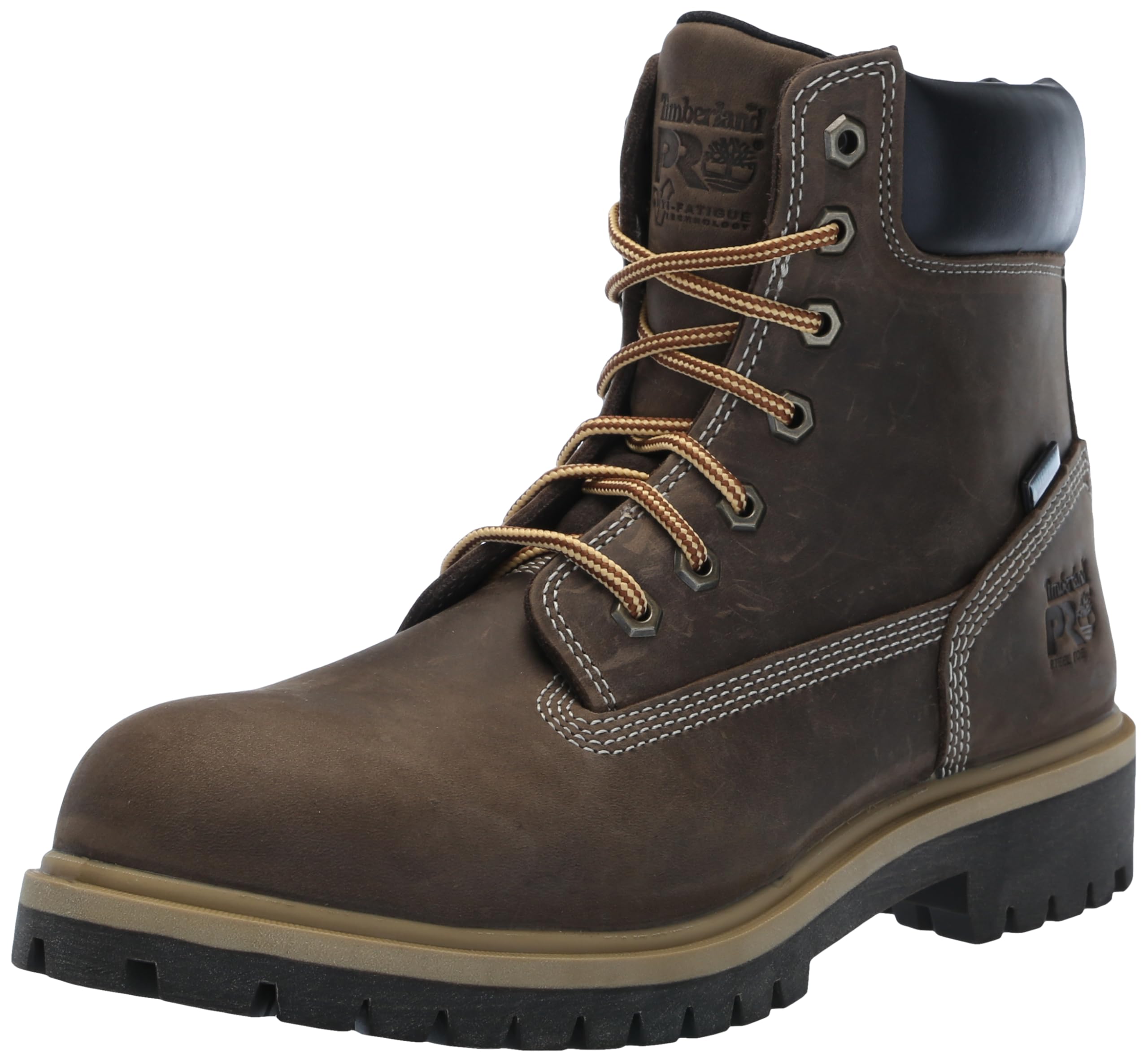 Timberland PRO Women's Direct Attach 6 Inch Steel Safety Toe Insulated Waterproof Industrial Work Boot, Turkish Coffee-2024 NEW, 6.5M Image