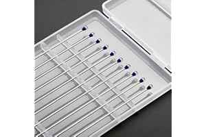 AANOUTUO ESD Cleaning swabs for Electronics- Anti Static Silicone Sticky Swab Gel for Cleaning Camera Lenses, sensors, PCB, SMT, semiconductors and Precision Instruments. (Blue-10Packs, High Viscosity)