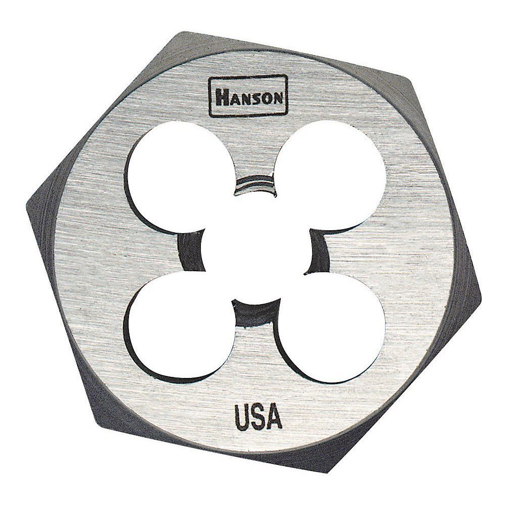 IRWIN Hanson 6529 Die 5/16"-24 NF 1" Hex, for Tap