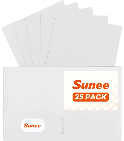 Amazon.com : Oxford Twin-Pocket Folders, Textured Paper, Letter