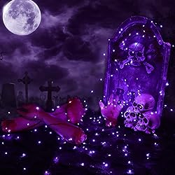 Joomer Purple Halloween Solar String Lights - 2