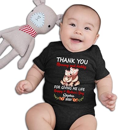 first mothers day onesie girl