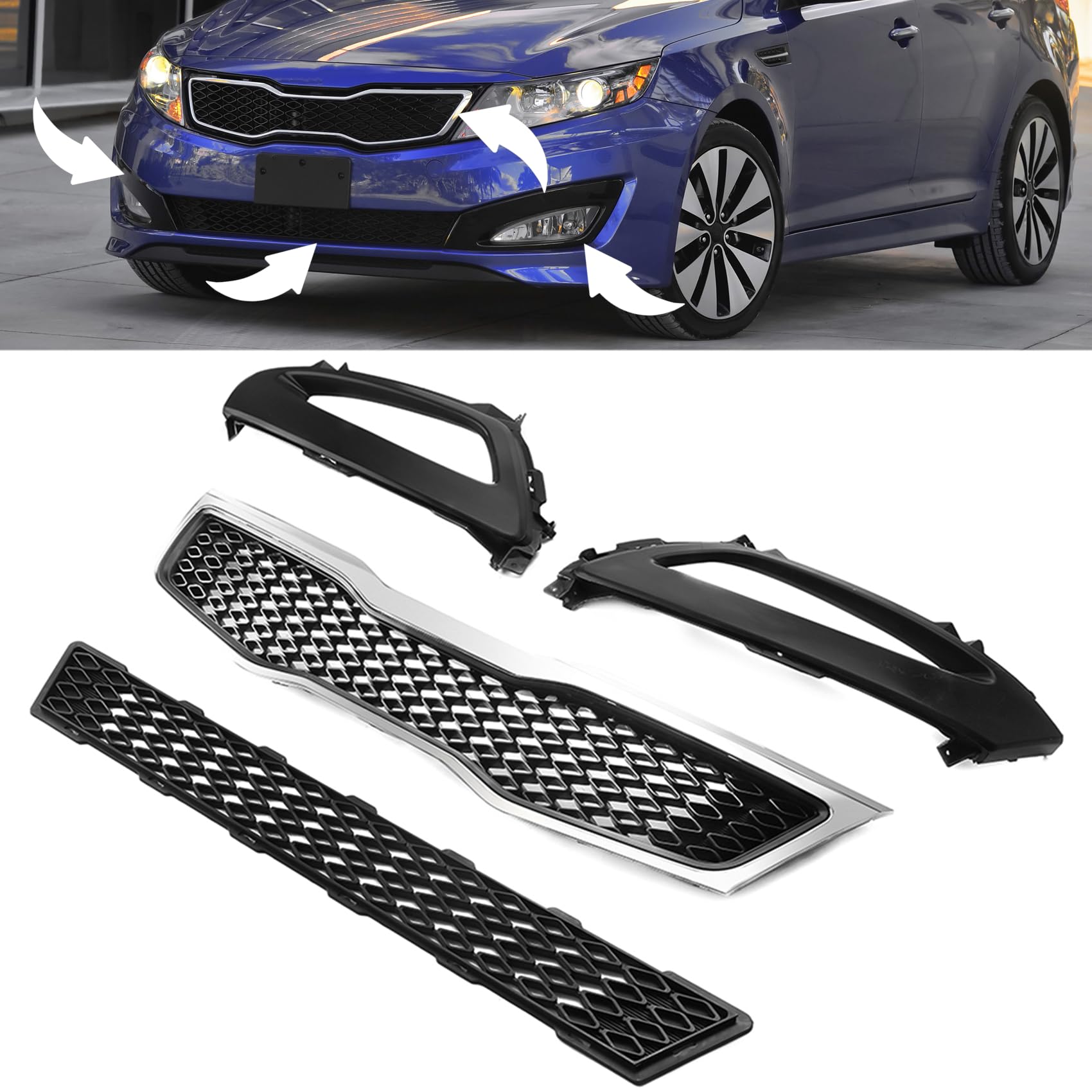 Front Bumper 2012 Kia Optimanull
