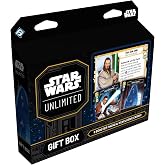 Star Wars: Unlimited Gift Box | Collectible TCG Expansion, 8 Booster Packs, 2 Exclusive Variant Cards &amp; Oversized Leader, Ages 12+, 2+ Players, 20 Mins