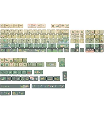 Amazon.com: Ducky x Hardcap Afterglow 108 Key SA Profile Double